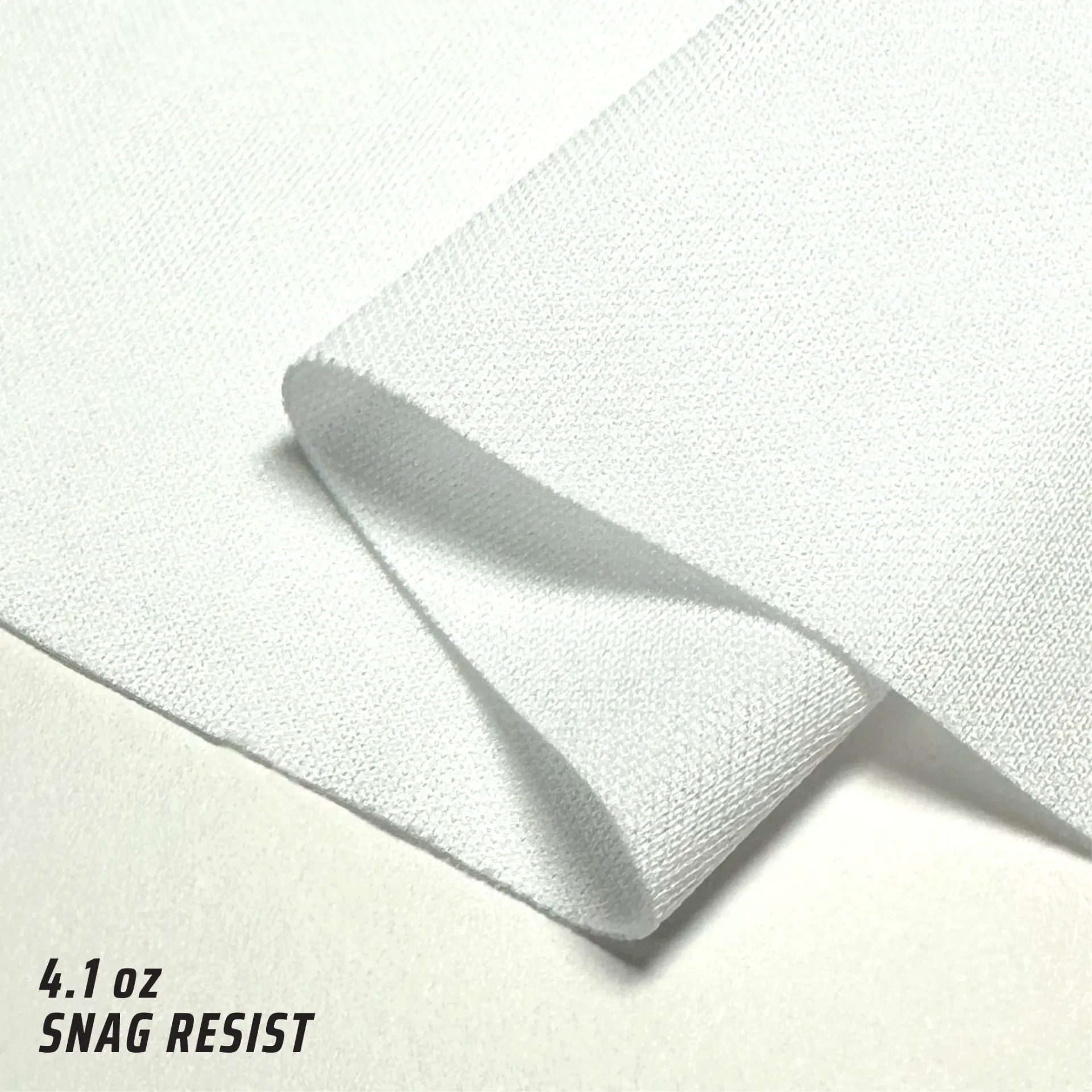 4.1oz Snag Resist fabric texture and appearance
